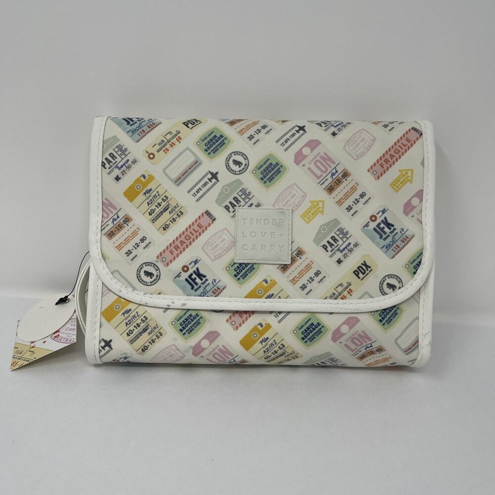 Tender Love + Carry Travel Cosmetic Portable Fold Out Toiletry Hanging Bag